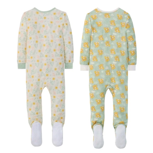 Disney Kids 2 pack One Piece Footie pajamas Lion King - Picture 4 of 6